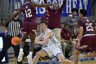 MBBall vs Sprinfgfield  Wheaton College Men’s Basketball vs Springfield College. - Photo By: KEITH NORDSTROM